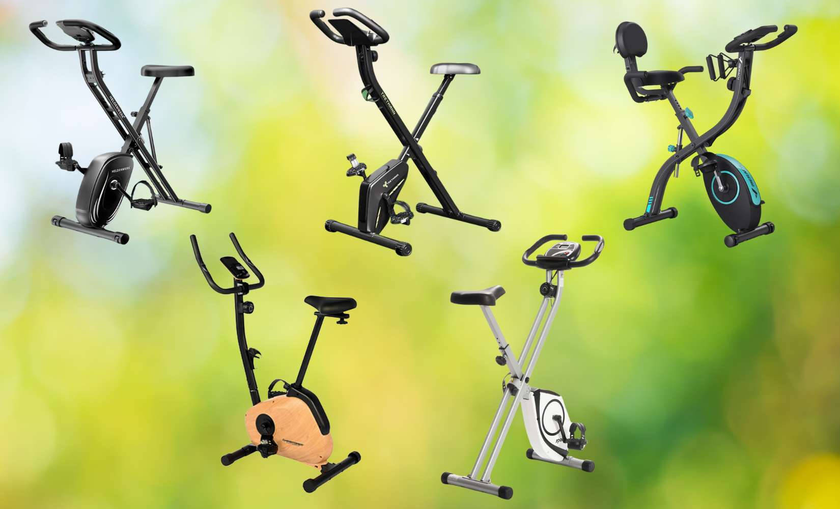 Die getesteten Heimtrainer im Überblick